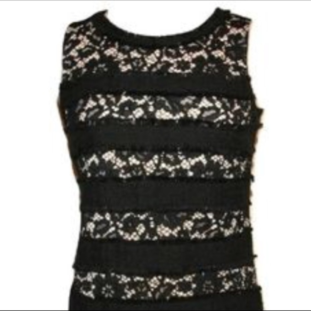 🎉HP🎉NWT J.Crew fringe shell in tweed and lace - Picture 4 of 6